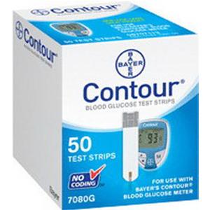 Bayer Contour Microfill Blood Glucose Test Strip (50 count)