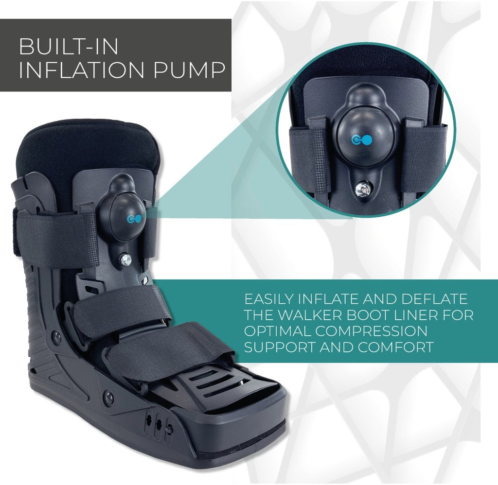 Vive - Coretech - Walker Boot - 360 Exo Walker Boot Short or Tall Coretech - X-Small, Small, Medium, Large, or X-Large