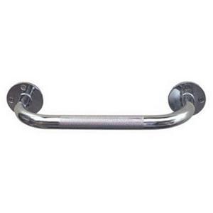 HealthSmart Steel Knurled Grab Bar 12"