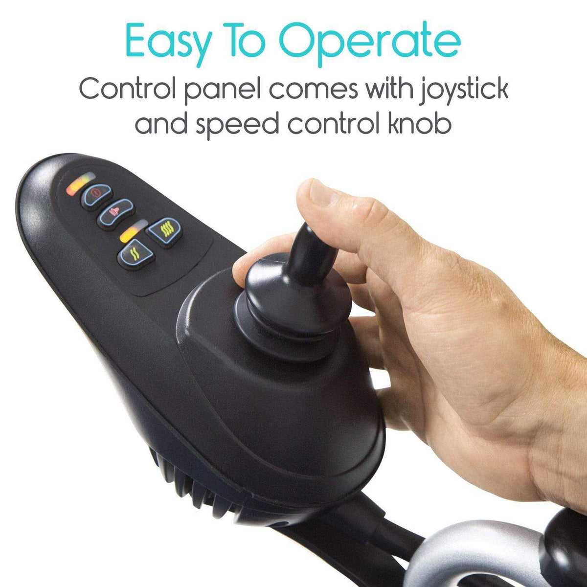 Vive Health - Compact Folding Power Wheelchair