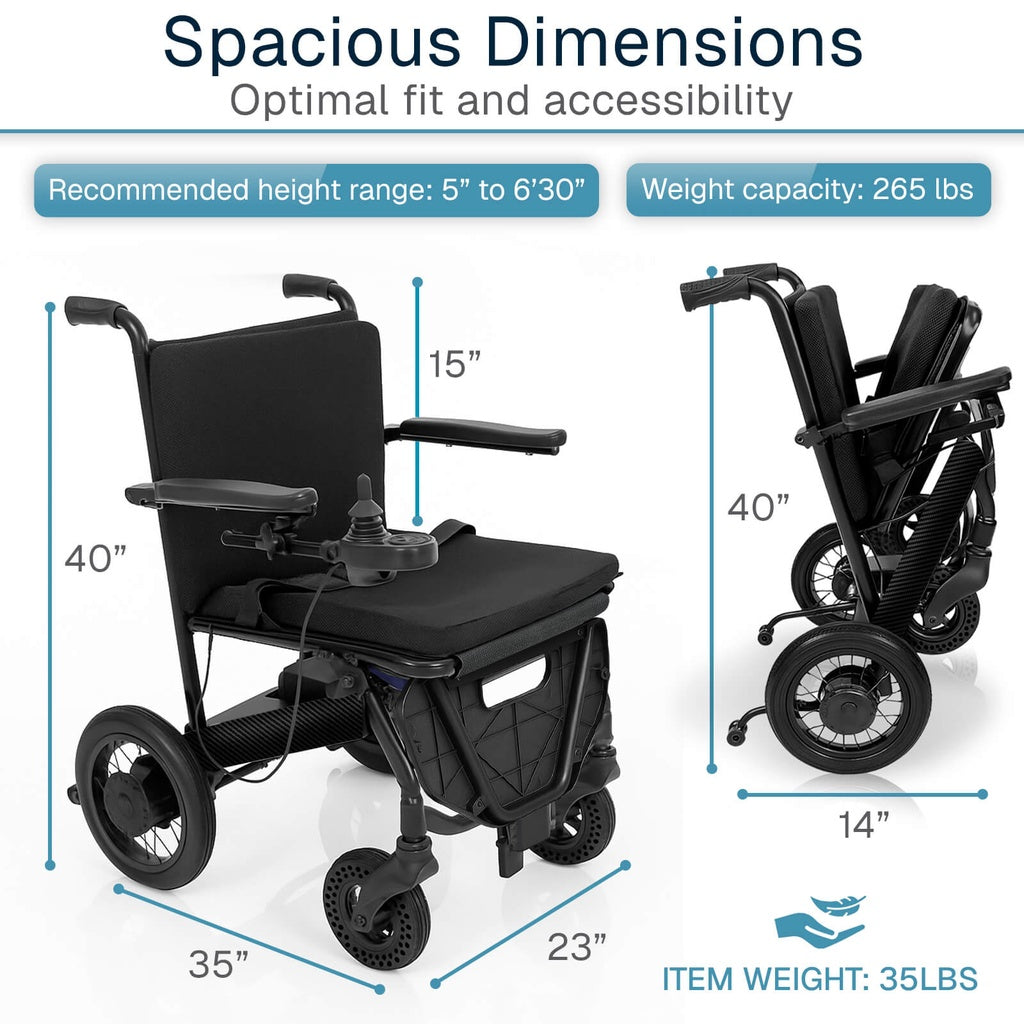 Vive - Carbon Crossover Power Wheelchair