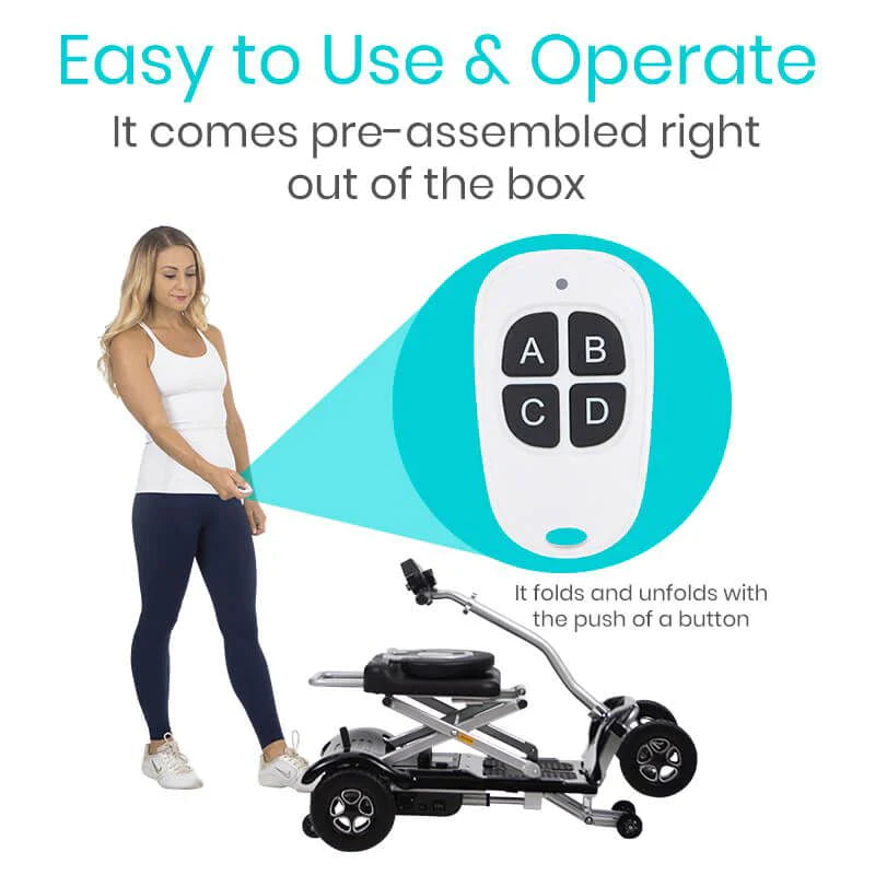 Vive Health - Folding Travel Mobility Scooter