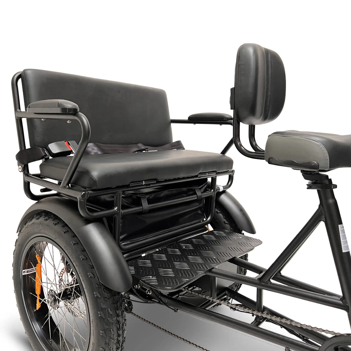 GoBike Forte RS - Electric Tricycle with Rear Seat - Trike