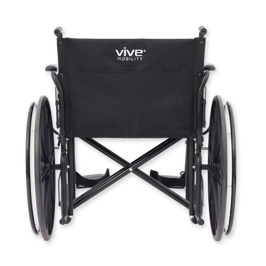 Vive - Wheelchair - Heavy Duty Wheelchair - 450 lbs (22"-24")