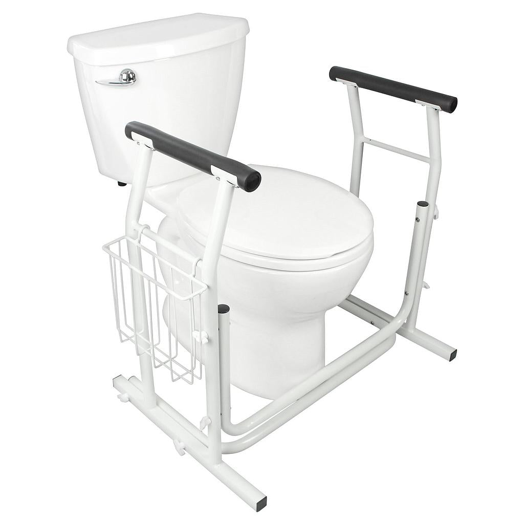 Vive - Stand Alone Toilet Rail - Lightweight & Portable - HCPCS: E0243