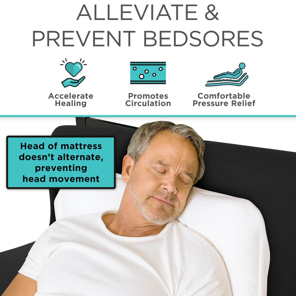 Vive - Low Air Loss Alternating Pressure Mattress 8" Standard - HCPCS: E0277
