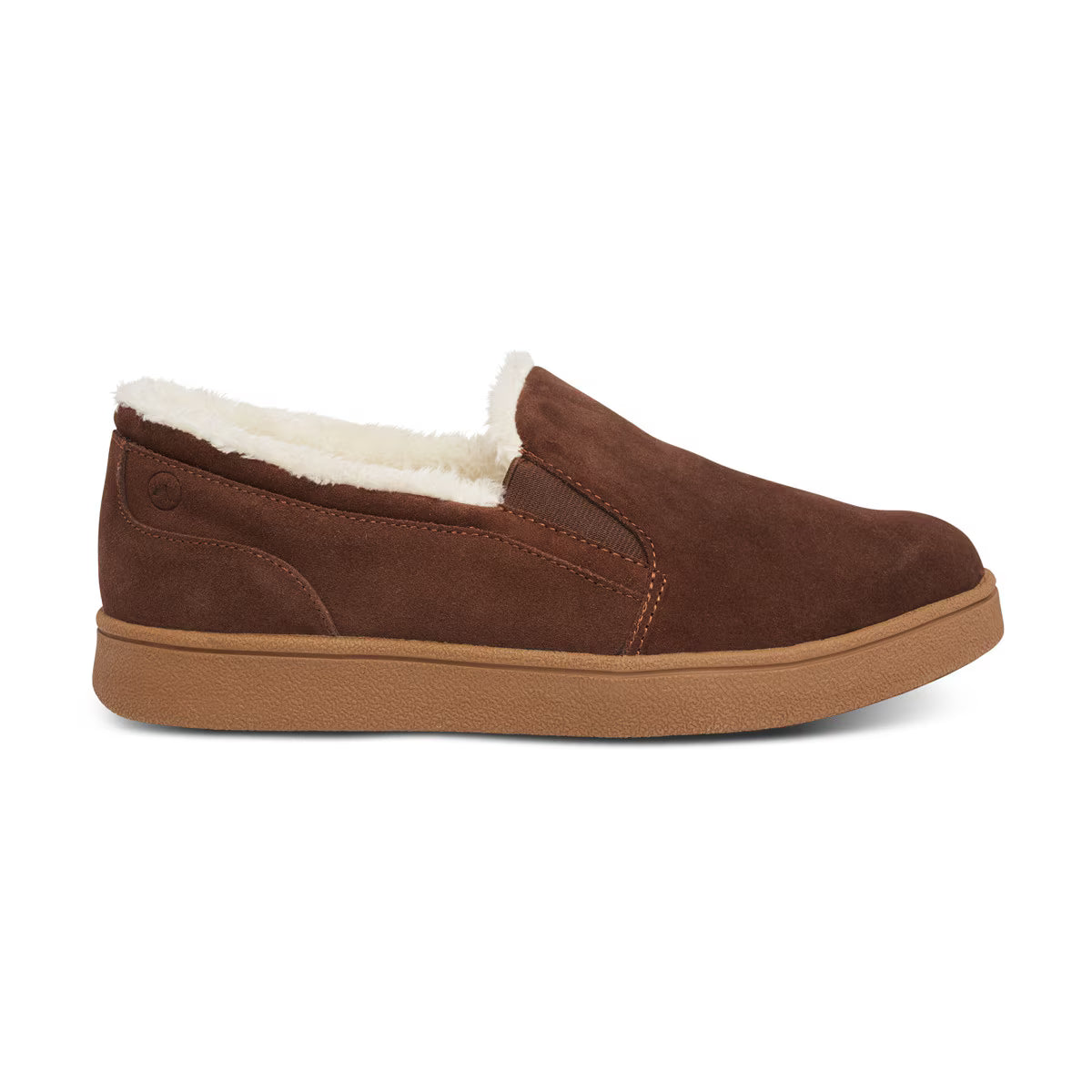 Anodyne - Diabetic Slippers - No. 18 Men's Slipper Smooth Toe - Camel or Espresso