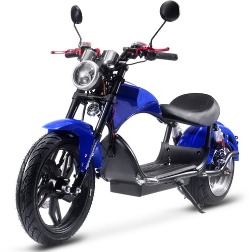 MotoTec - Raven 60V 30ah 2500W Lithium Electric Scooter