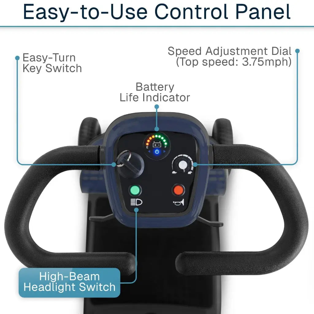 Vive - Scooter - Neptune Mobility Scooter - up to 300lbs