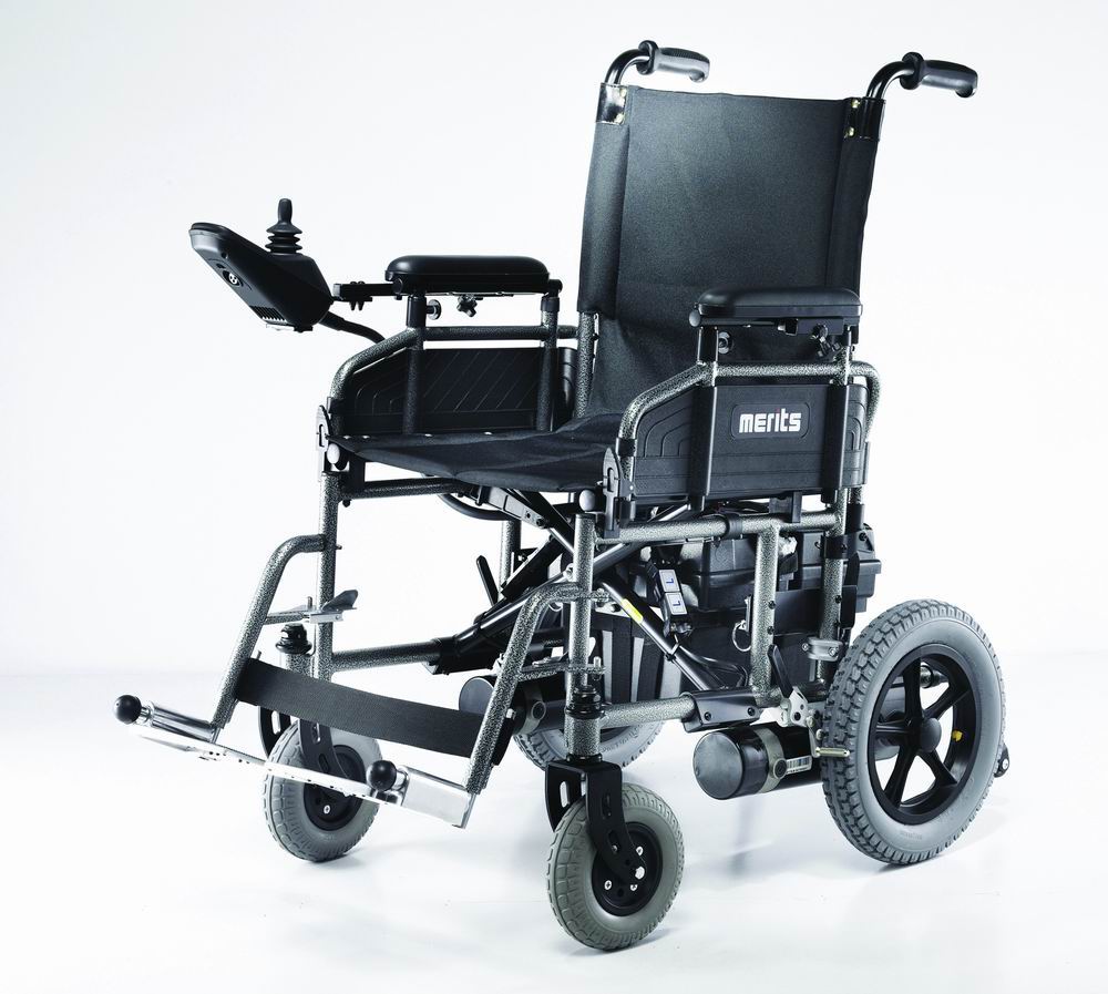 Merits Travel-Ease Folding Power Wheelchair