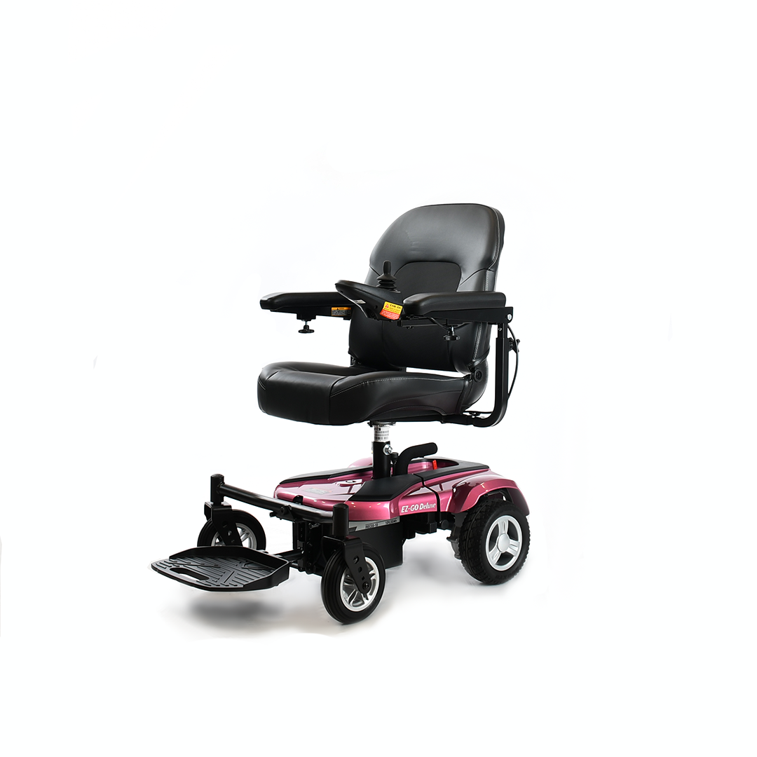 Merits EZ-Go Deluxe Portable Power Wheelchair