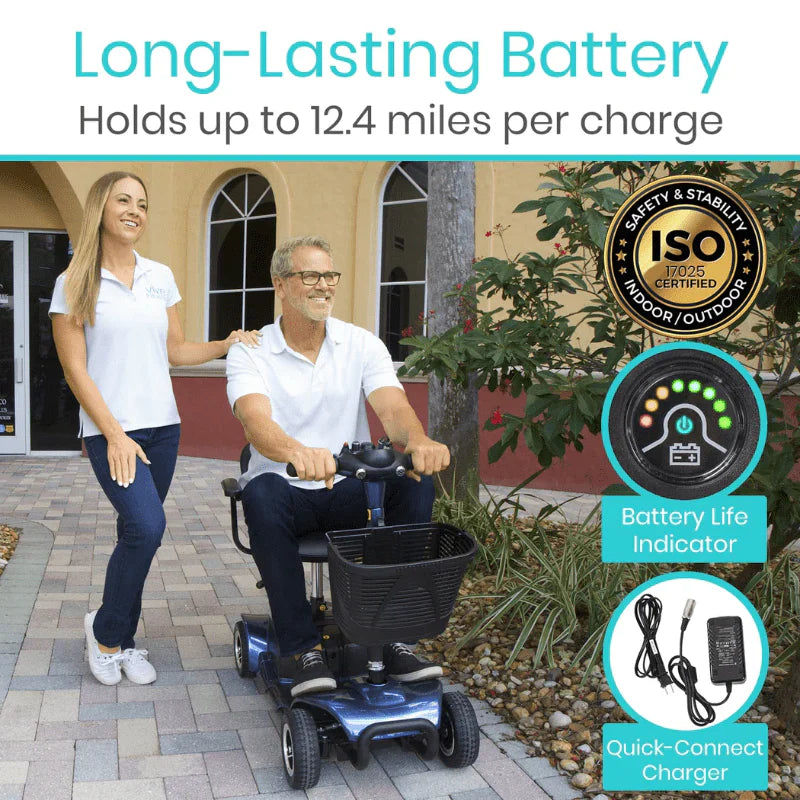 Vive Health - 4 Wheel Mobility Scooter