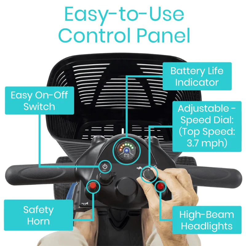 Vive Health - 4 Wheel Mobility Scooter