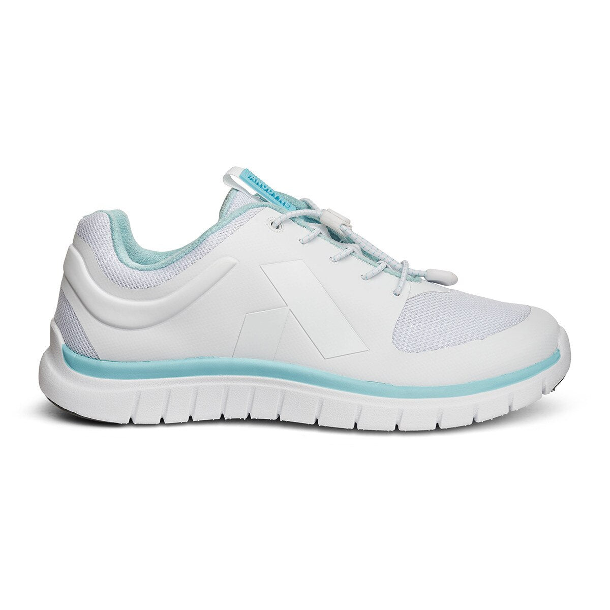 Anodyne - Diabetic Shoes - Hands Free No. 23 Women's Sport Runner W/ Heel Assist (Gen 2) - Black/Grey, Teal/Lime, or Light Blue