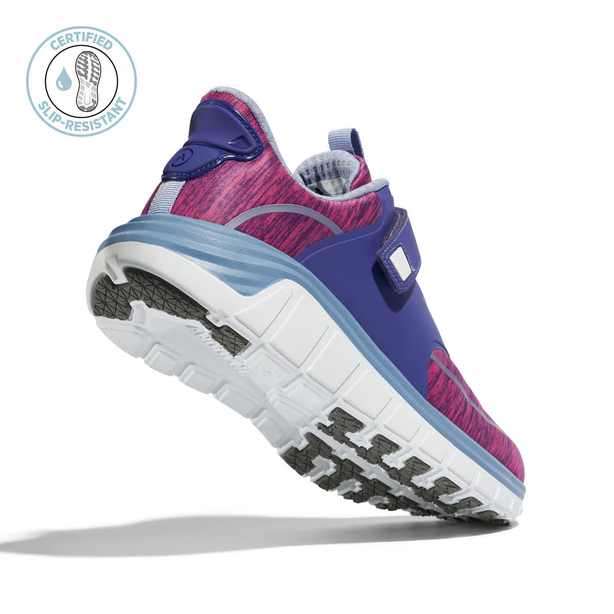 Anodyne - Diabetic Shoes - Hands Free No.45 Women's Sport Jogger w/ Heel Assist (Gen 2) - Black/Grey, Grey/Orange, or Purple/Pink