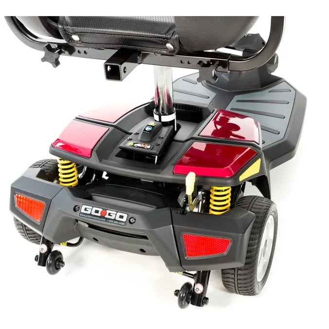 Pride - Go Go LX CTS Suspension 3-Wheel Mobility Scooter