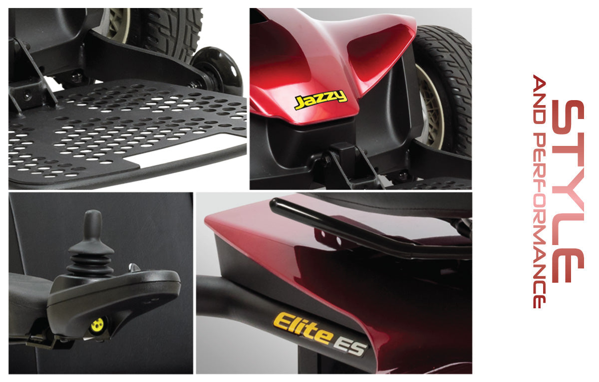 Pride - Jazzy Elite ES - Power Chair - HCPCS Code: Group 2: Standard (K0822/K0823)