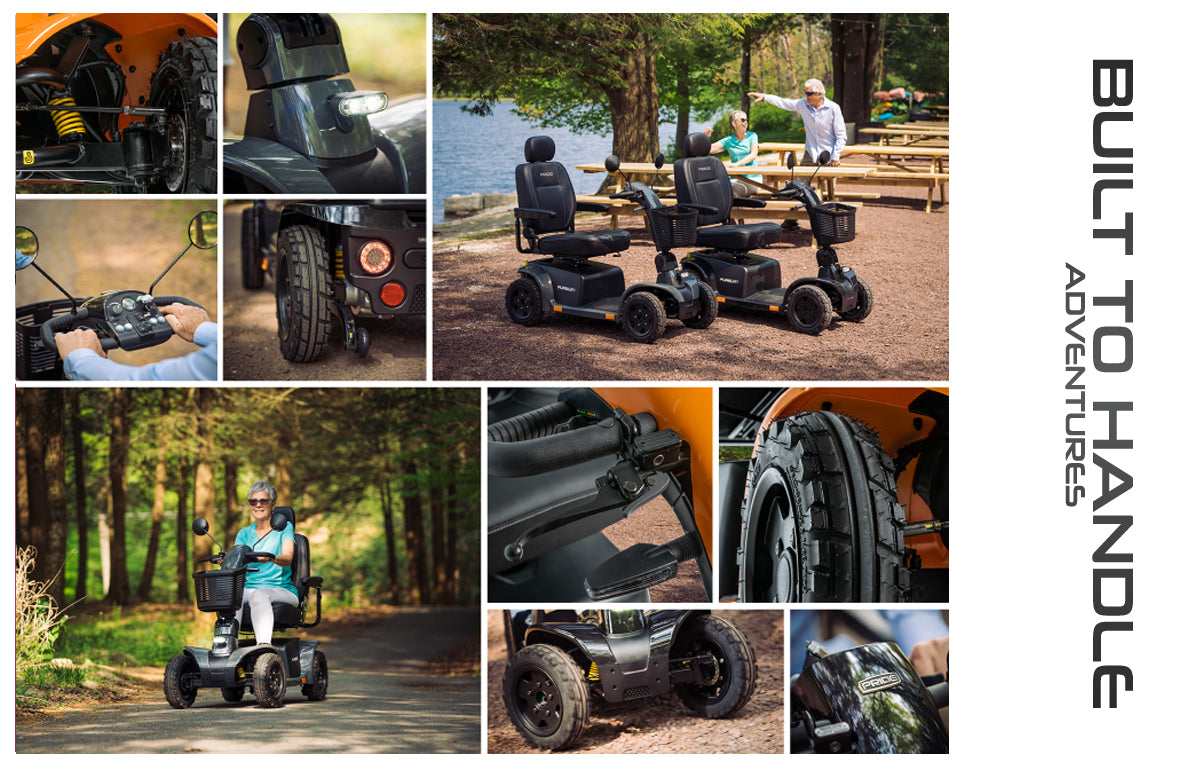 Pride - Pursuit 2 Outdoor Mobility Scooter