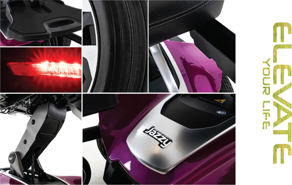 Pride - Jazzy Air 2 - Power Chair - HCPCS Code: K0830/K0831
