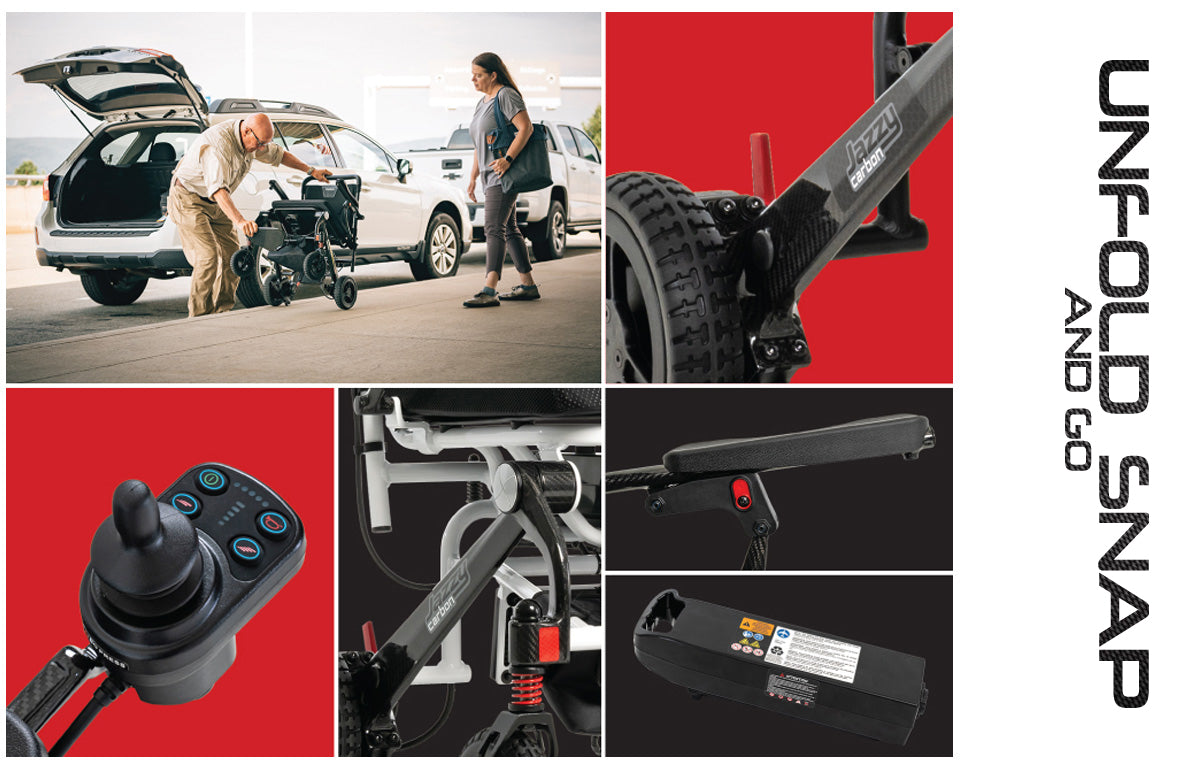 Pride - Jazzy Carbon - Power Chair