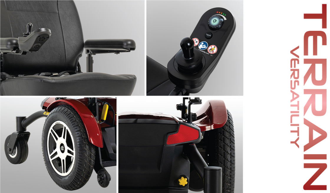 Pride - Jazzy Elite 14 Wheelchair - Power Chair