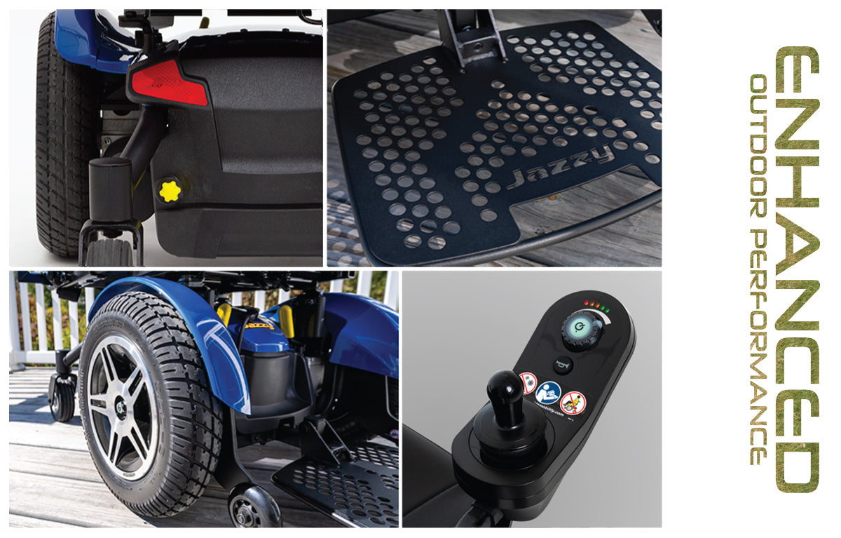 Pride - Jazzy Elite Heavy Duty - Power Chair - HCPCS Code: Group 2 Heavy Duty (K0824/K0825)