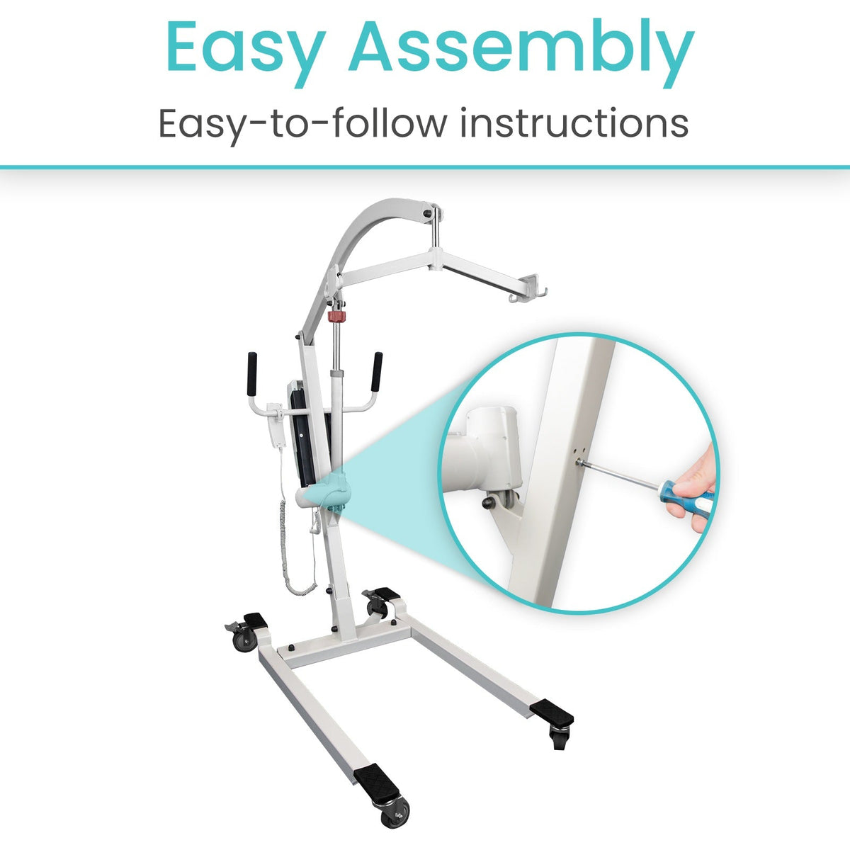 Vive Health Electric Patient Lift with Slilng