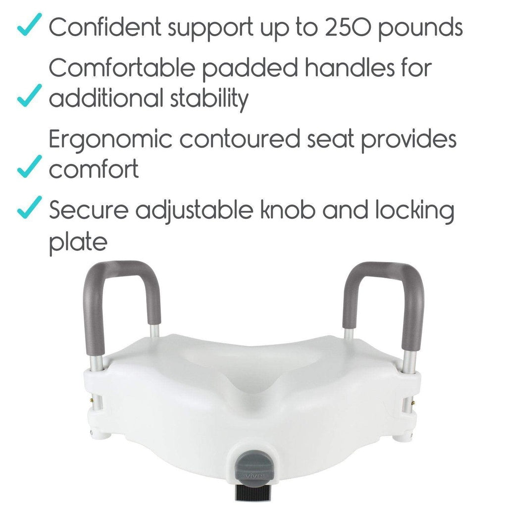 Vive - Raised Toilet Seat - 5"