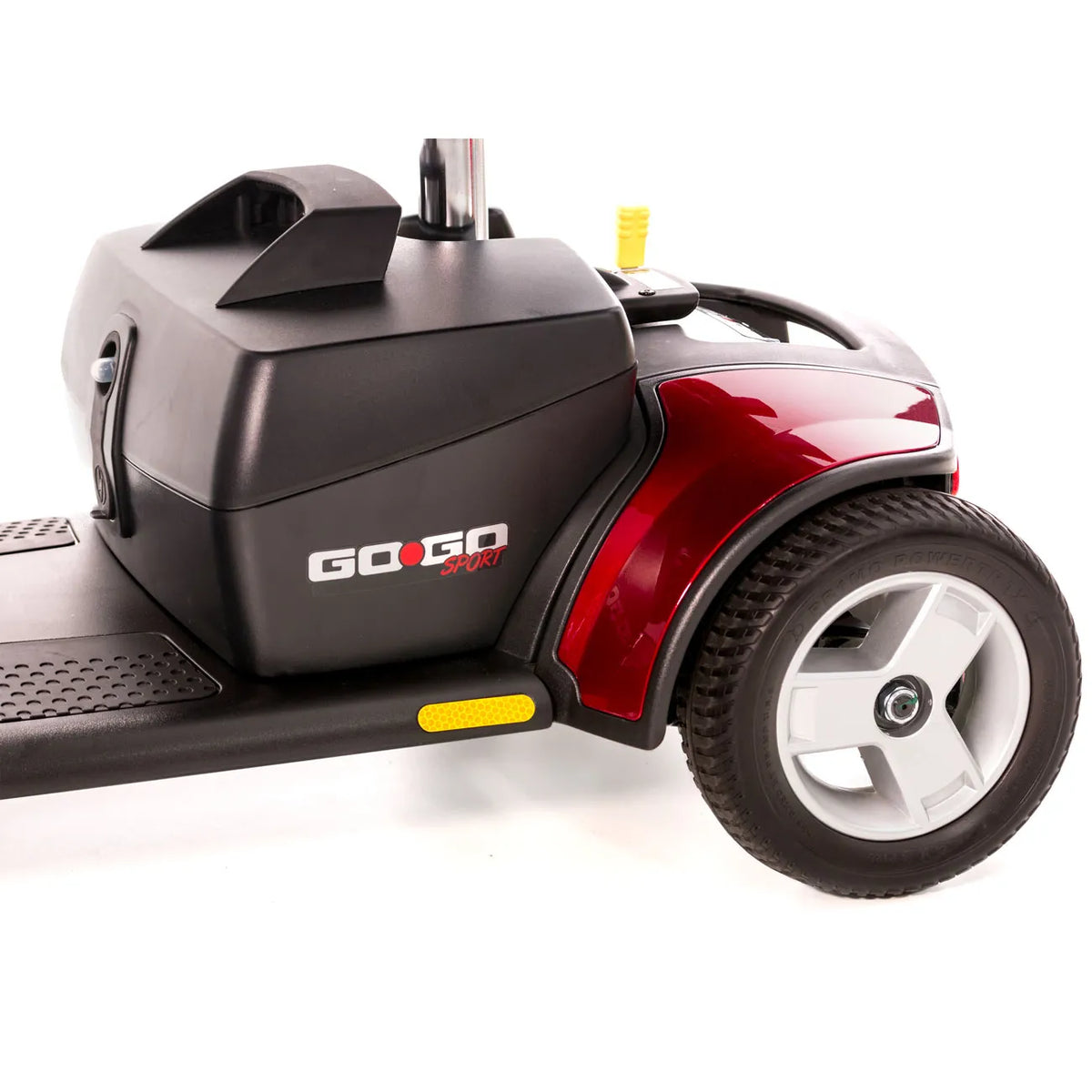 Pride - Go Go - Sport 4-wheel Travel Mobility Scooter - HCPCS Code: K0801