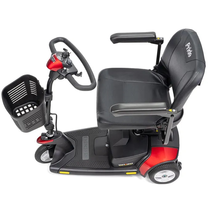 Pride - Go Go Elite Traveller - 3 Wheel Travel Mobility Scooter- Extended Battery