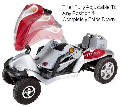 Tzora - Titan 4 Hummer XL 4wheel on/off-road scooter