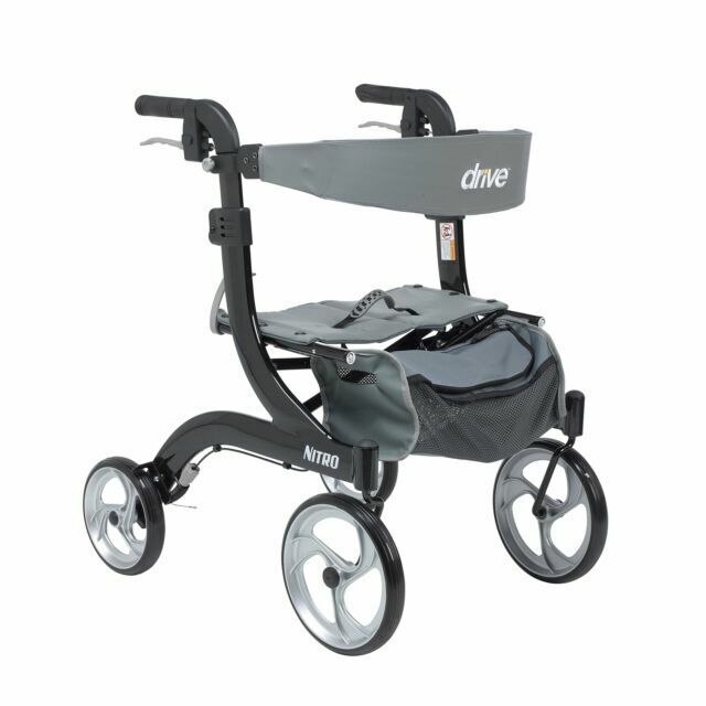 Drive - Nitro Rolling Walker 4 Wheel