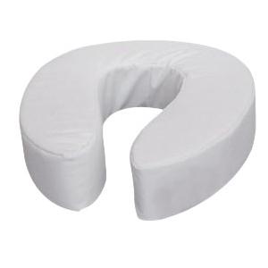 Mabis DMI Vinyl Cushion Toilet Seat Riser 4"