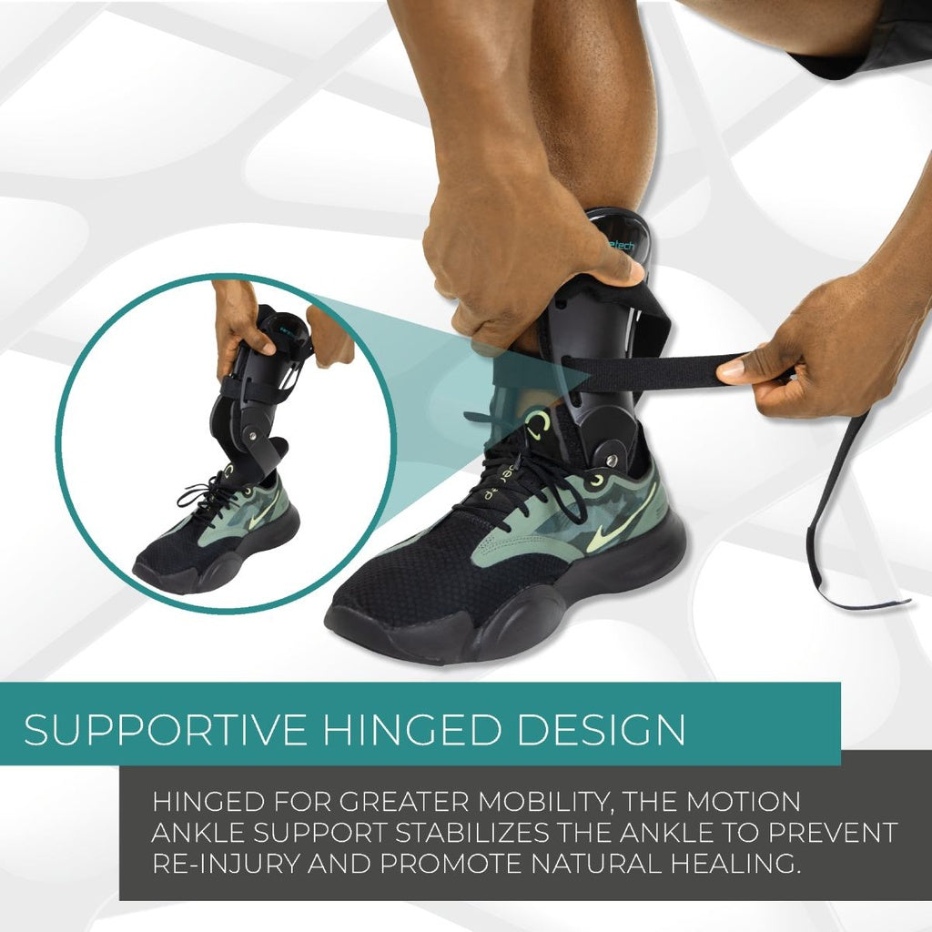 Vive - Coretech - 906 Motion Ankle Brace - Left or Right - X-Small, Small, Medium, or Large