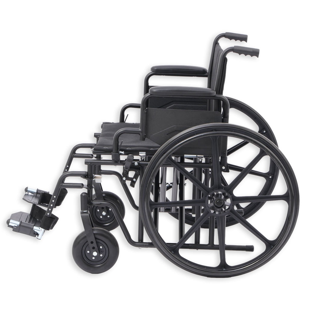 Vive - Wheelchair - Heavy Duty Wheelchair - 450 lbs (22"-24")