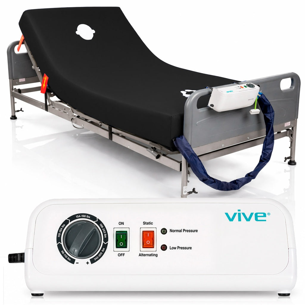 Vive - Low Air Loss Alternating Pressure Mattress 8" Standard - HCPCS: E0277