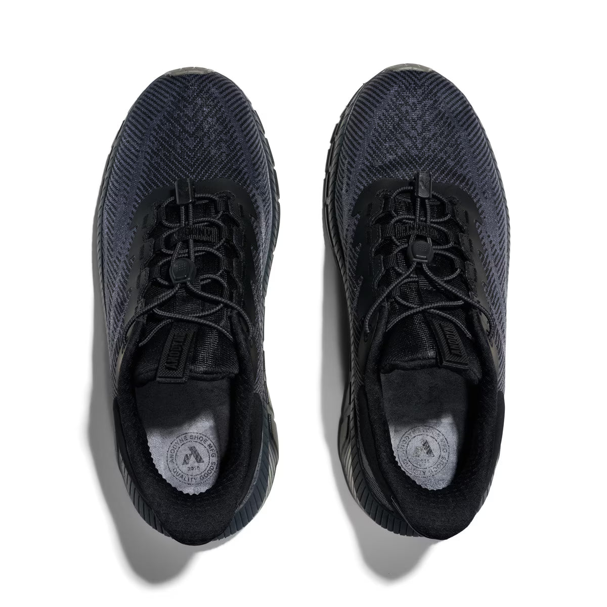Anodyne - Diabetic Shoes - Hands Free No. 48 Men's Sport Dash W/ Heel Assist (Gen 2) - Black or Grey