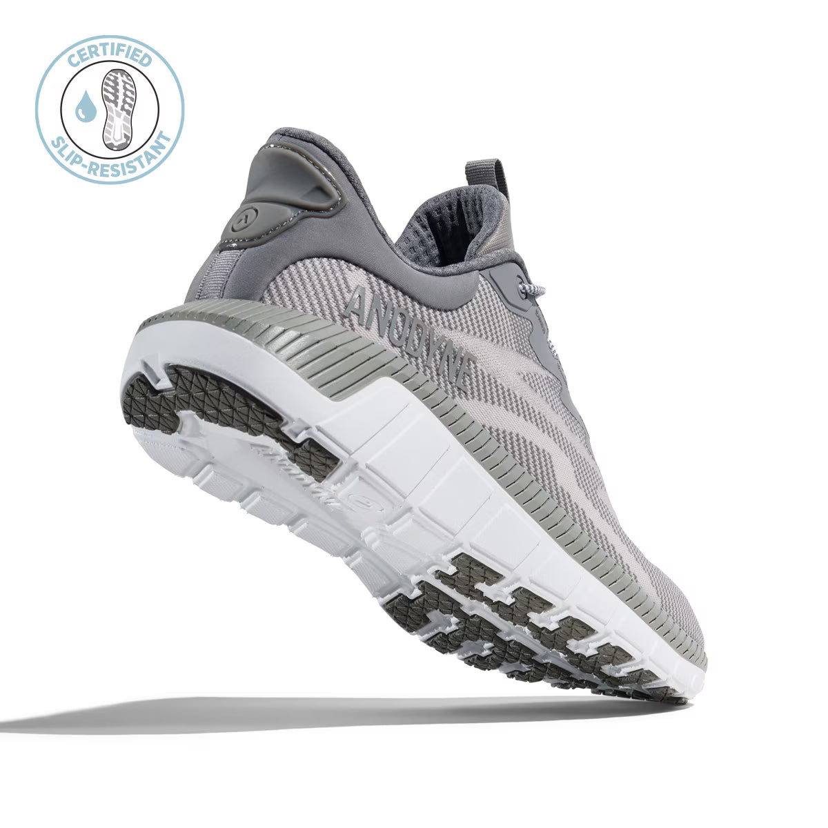 Anodyne - Diabetic Shoes - Hands Free No. 48 Men's Sport Dash W/ Heel Assist (Gen 2) - Black or Grey