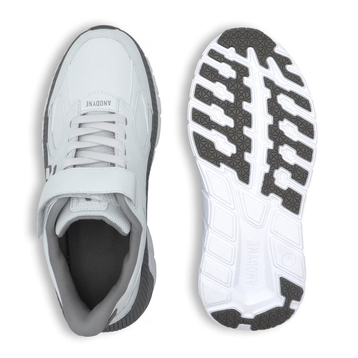 Anodyne - Diabetic Shoes - Hands Free No. 38 Men's Sport Walker w/ Heel Assist (Gen 2) - Black or White