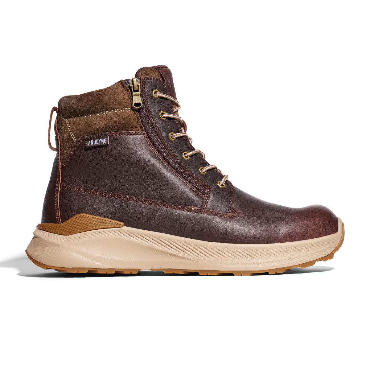 Anodyne - Diabetic Boots - No. 90 Men's Trail Worker (Gen 2) - Black or Whiskey