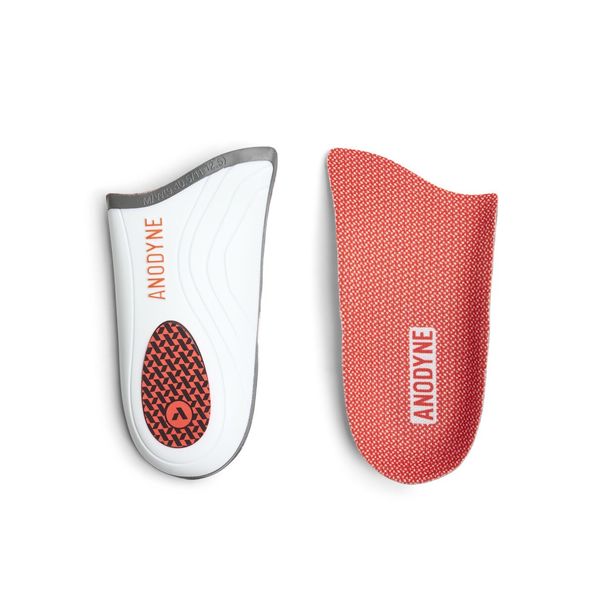 Anodyne - Insoles - No. 112 3/4 Length Multi Density Orthotics for Men - Diabetic Shoes