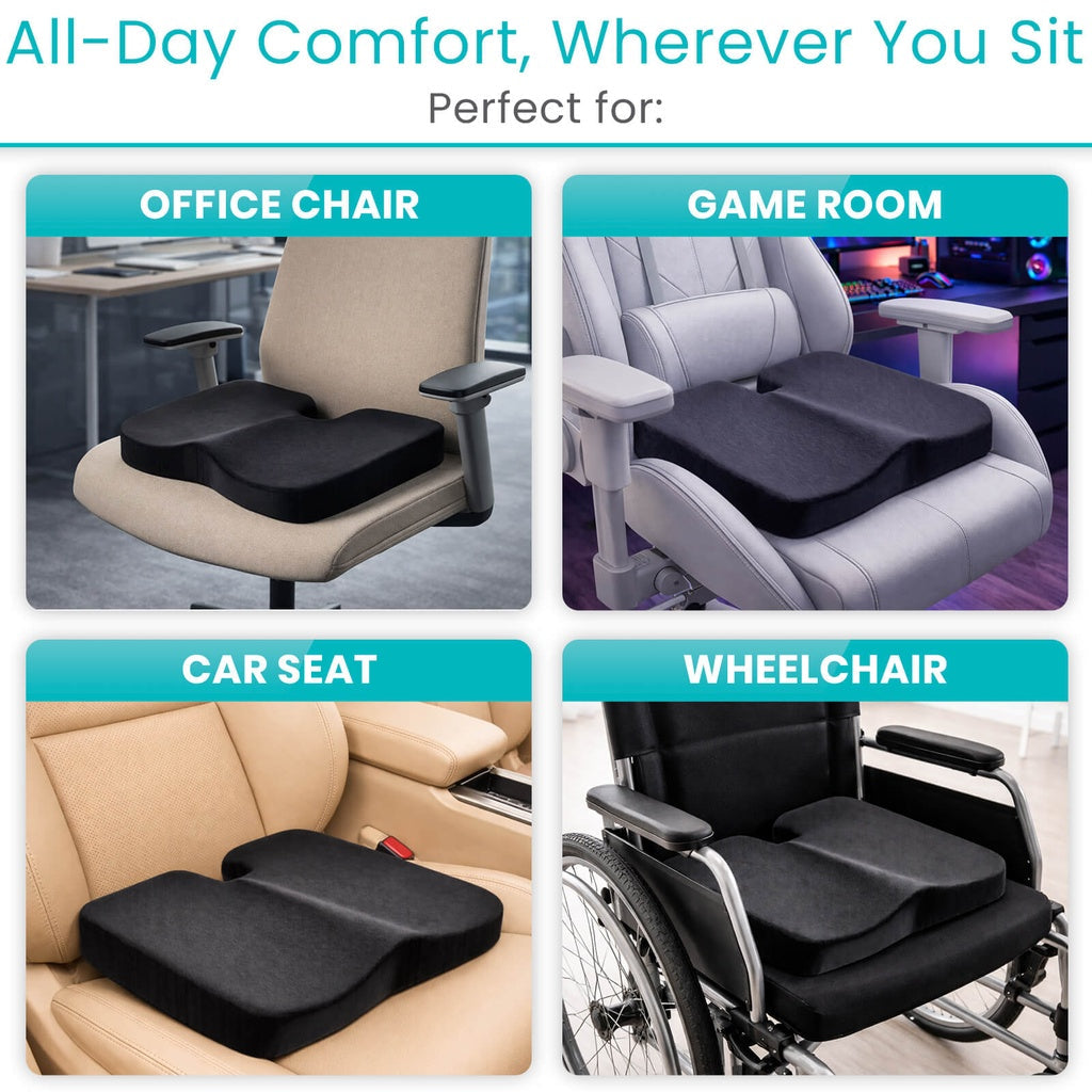 Vive - Memory Foam Seat Cushion
