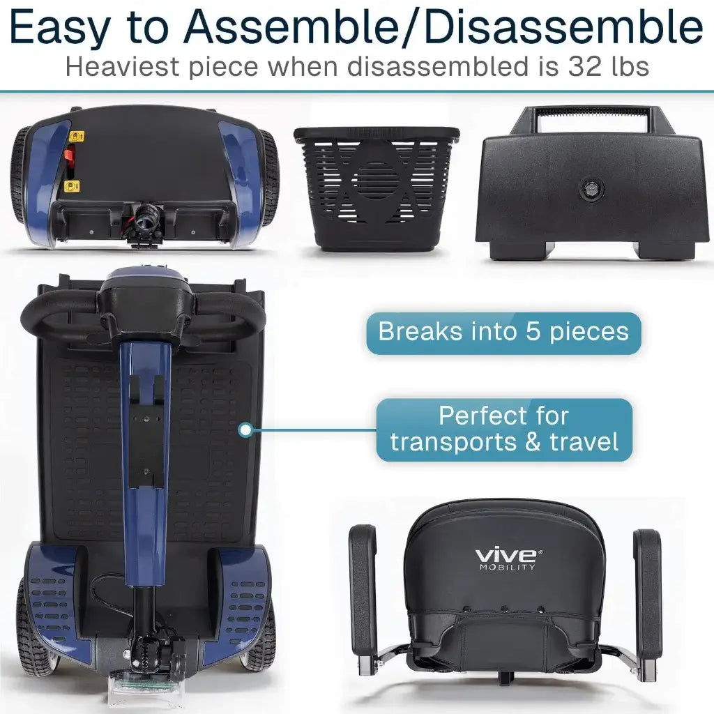 Vive - Scooter - Neptune Mobility Scooter - up to 300lbs