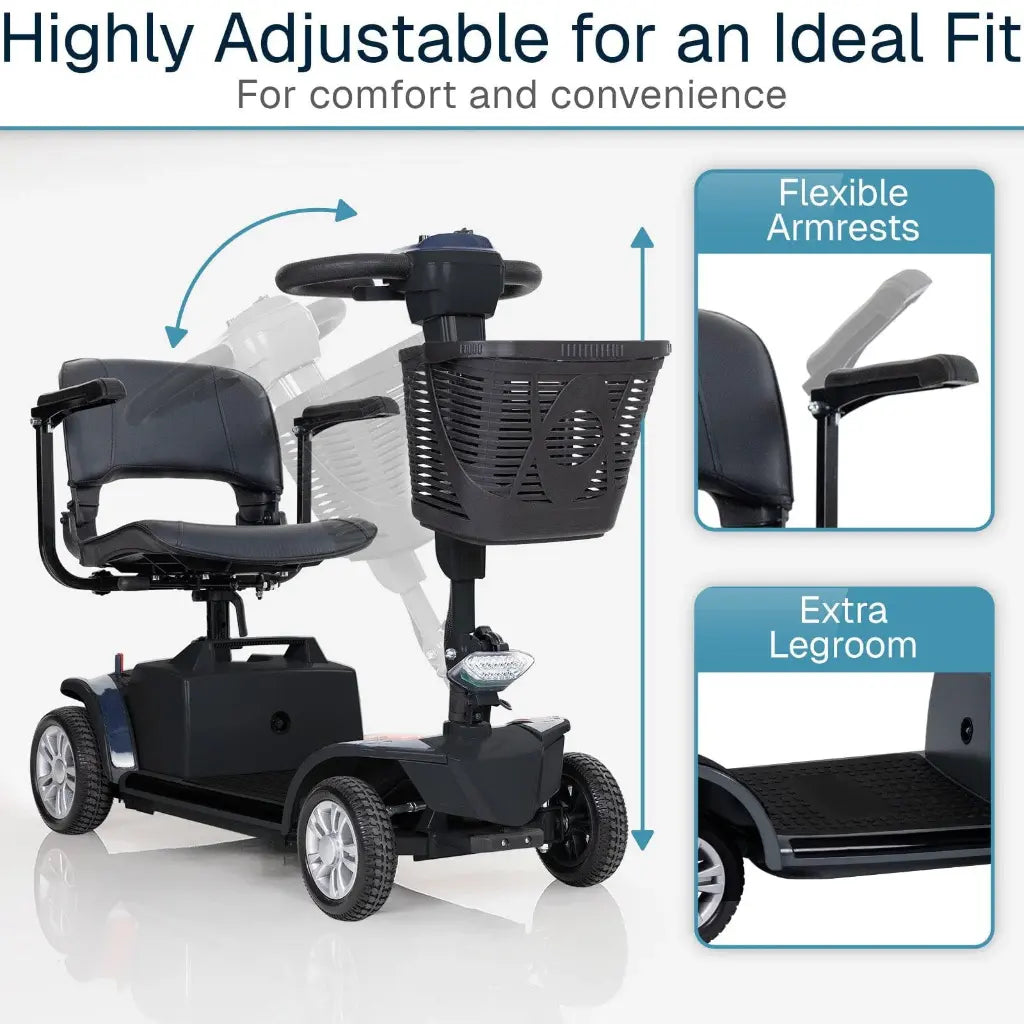 Vive - Scooter - Neptune Mobility Scooter - up to 300lbs