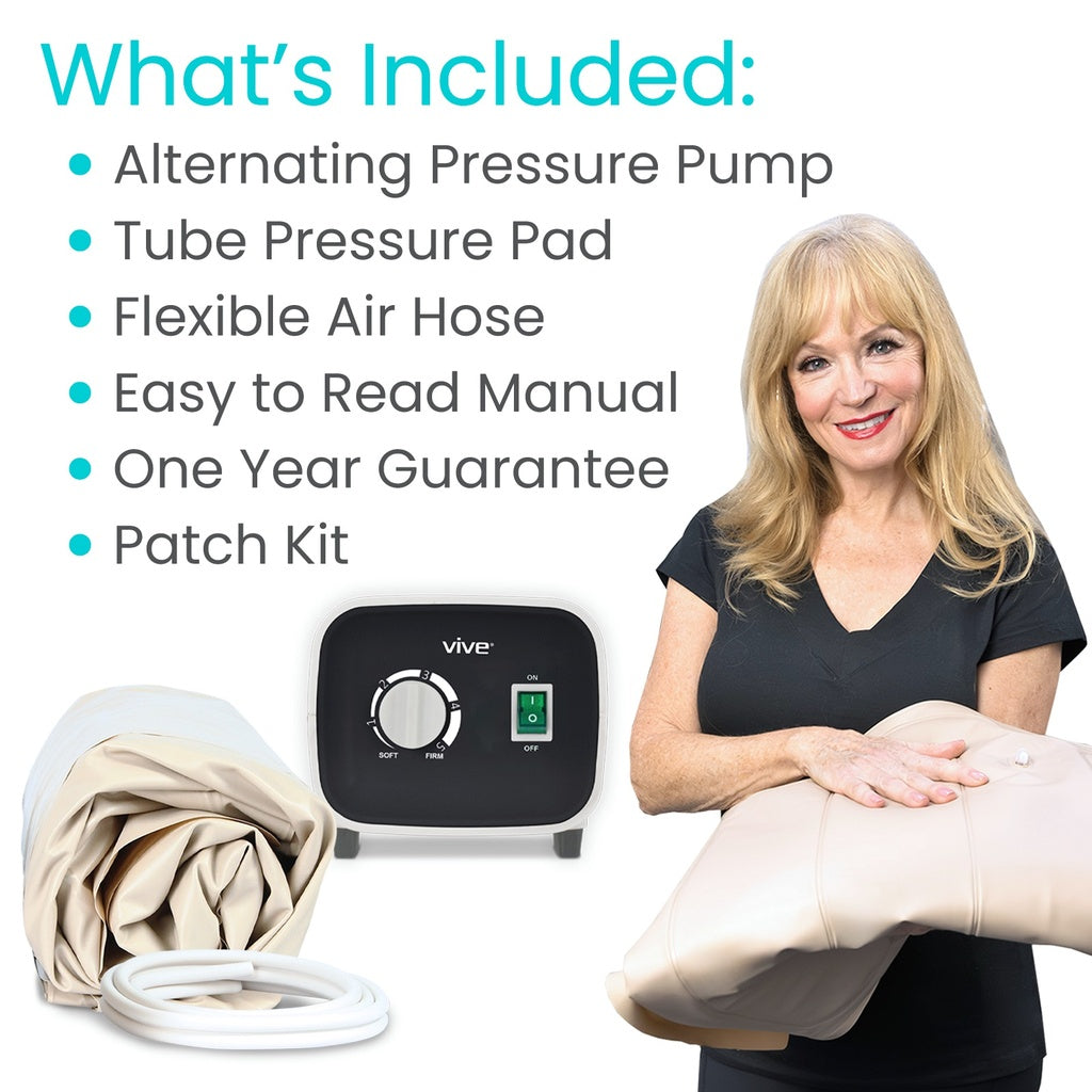 Vive - Tube Alternating Pressure Pad - HCPCS: E0181