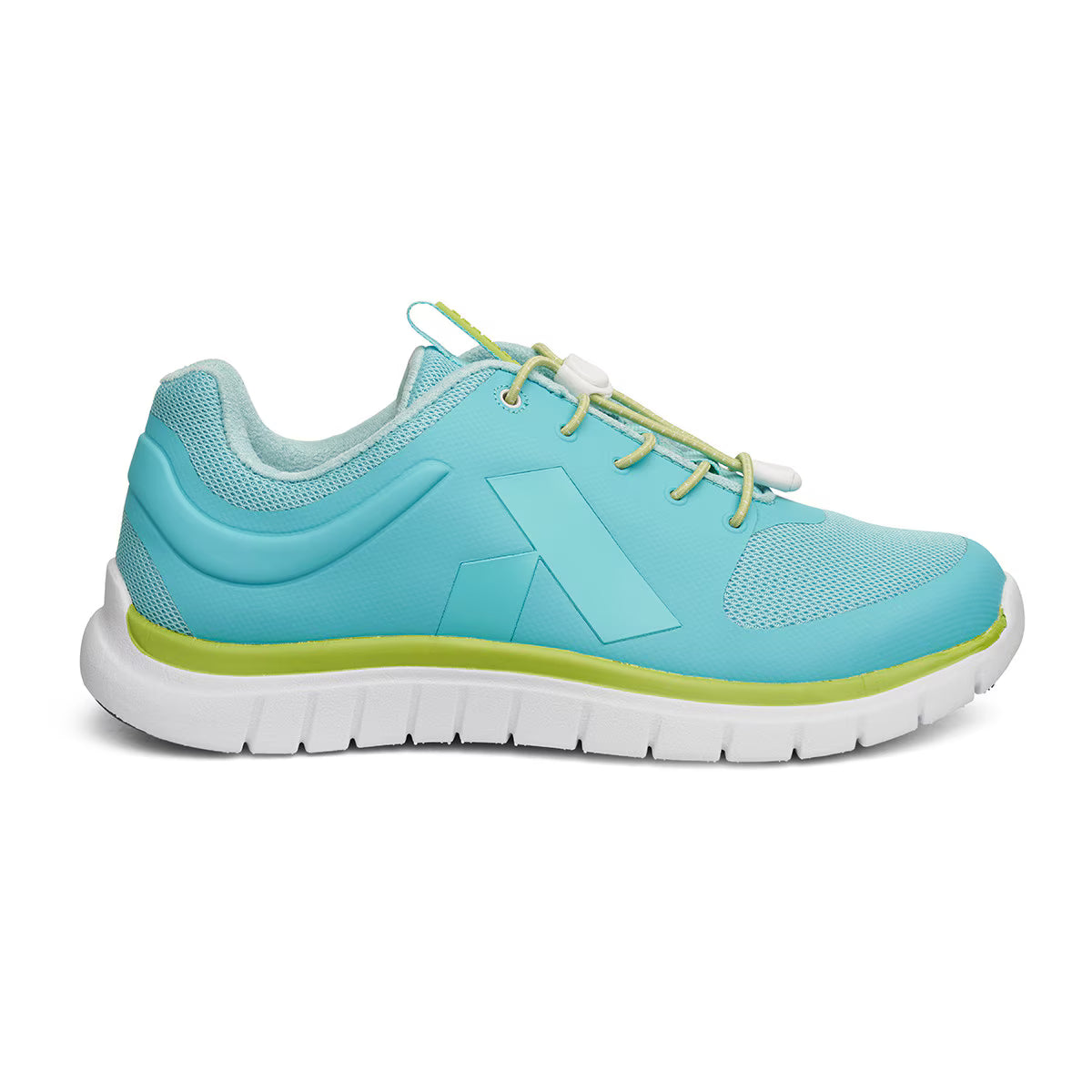 Anodyne - Diabetic Shoes - Hands Free No. 23 Women's Sport Runner W/ Heel Assist (Gen 2) - Black/Grey, Teal/Lime, or Light Blue