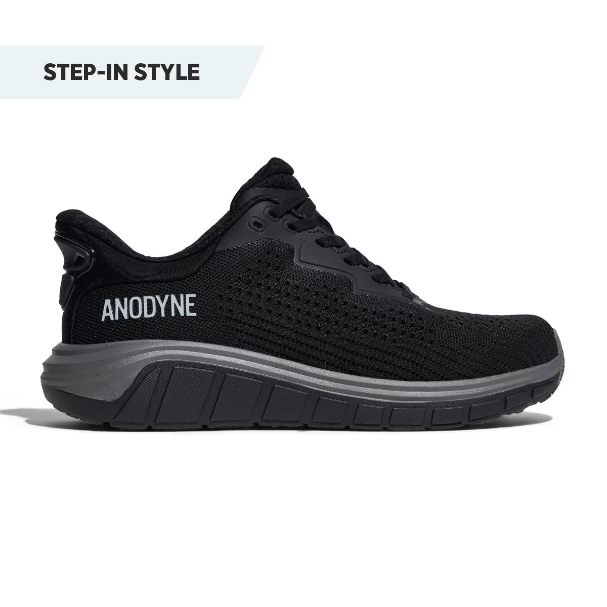 Anodyne - Diabetic Shoes - Hands Free No. 35 Women's Sport Move w/ Heel Assist (Gen 2) - Black or White