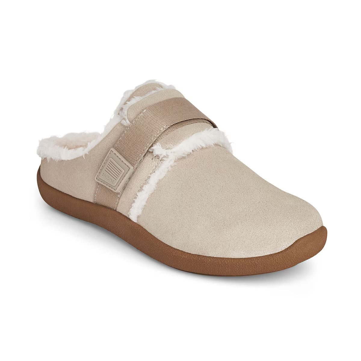 Anodyne - Diabetic Slippers - No. 99 Women's Slipper Open Back - Camel or Sand
