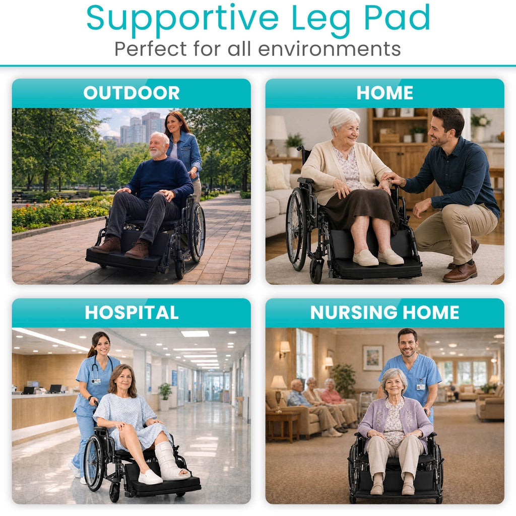 Vive - Wheelchair - Wheelchair Footrest Extender - 16"-18", 18"-20", or 20"- 22" - HCPCS: E0995
