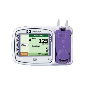 Kangaroo Connect Enteral Feeding Pump with Pole Clamp and Power Adapter